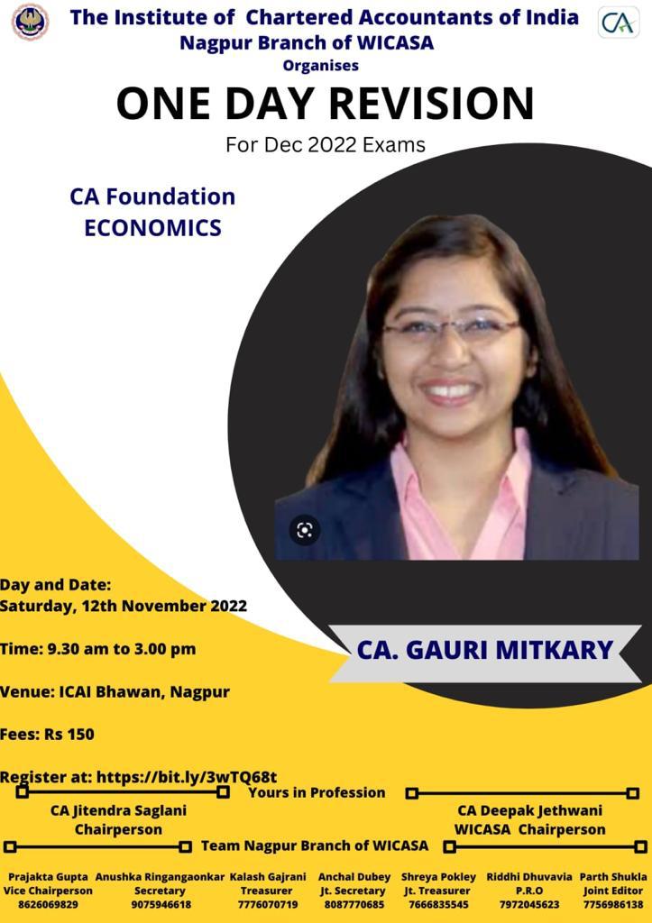 The institute of chartered accountants of india the nagpur branch of